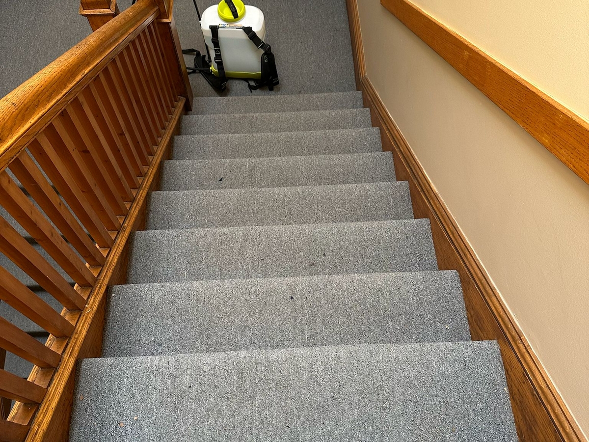 Stairs cleaning