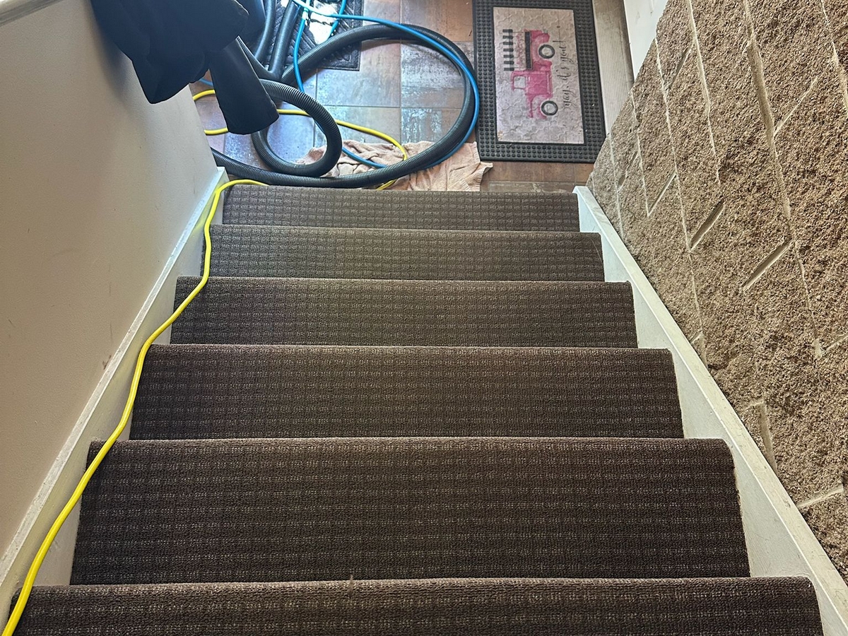 Stairs cleaning