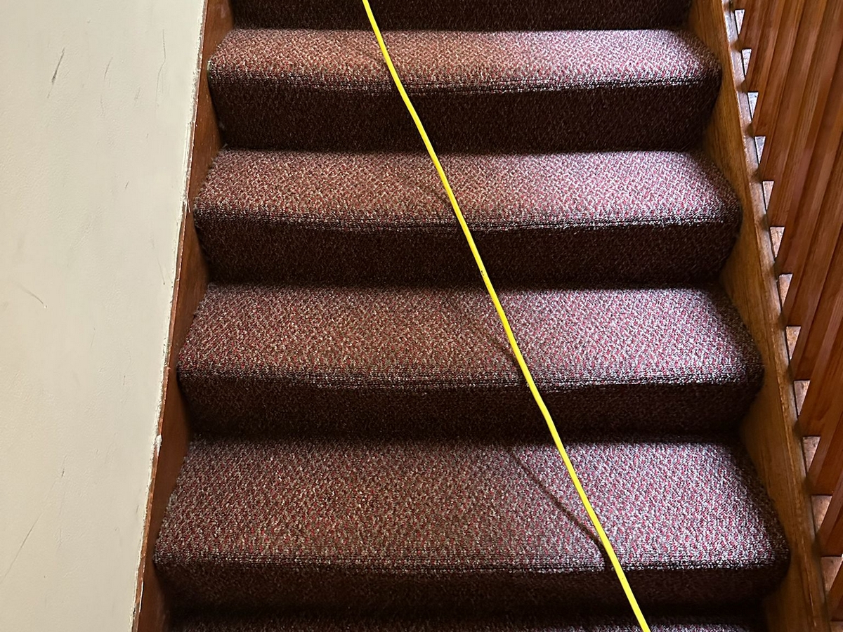 Stairs cleaning